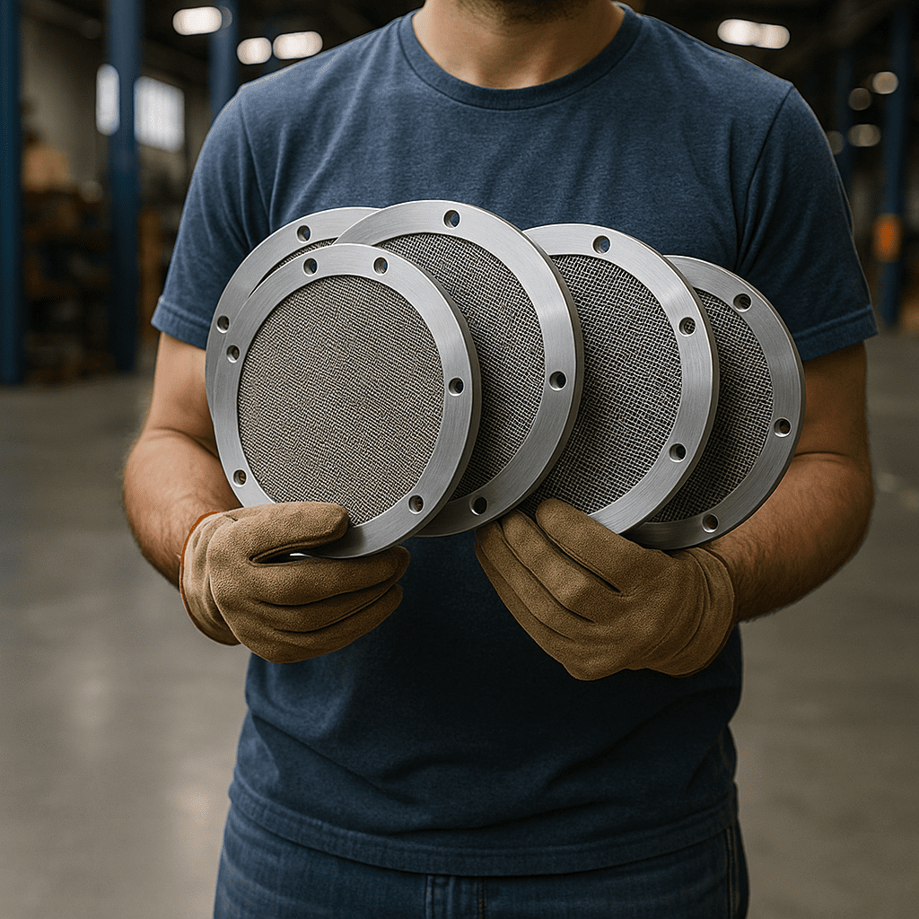 Tela de Aço Inox para Extrusora