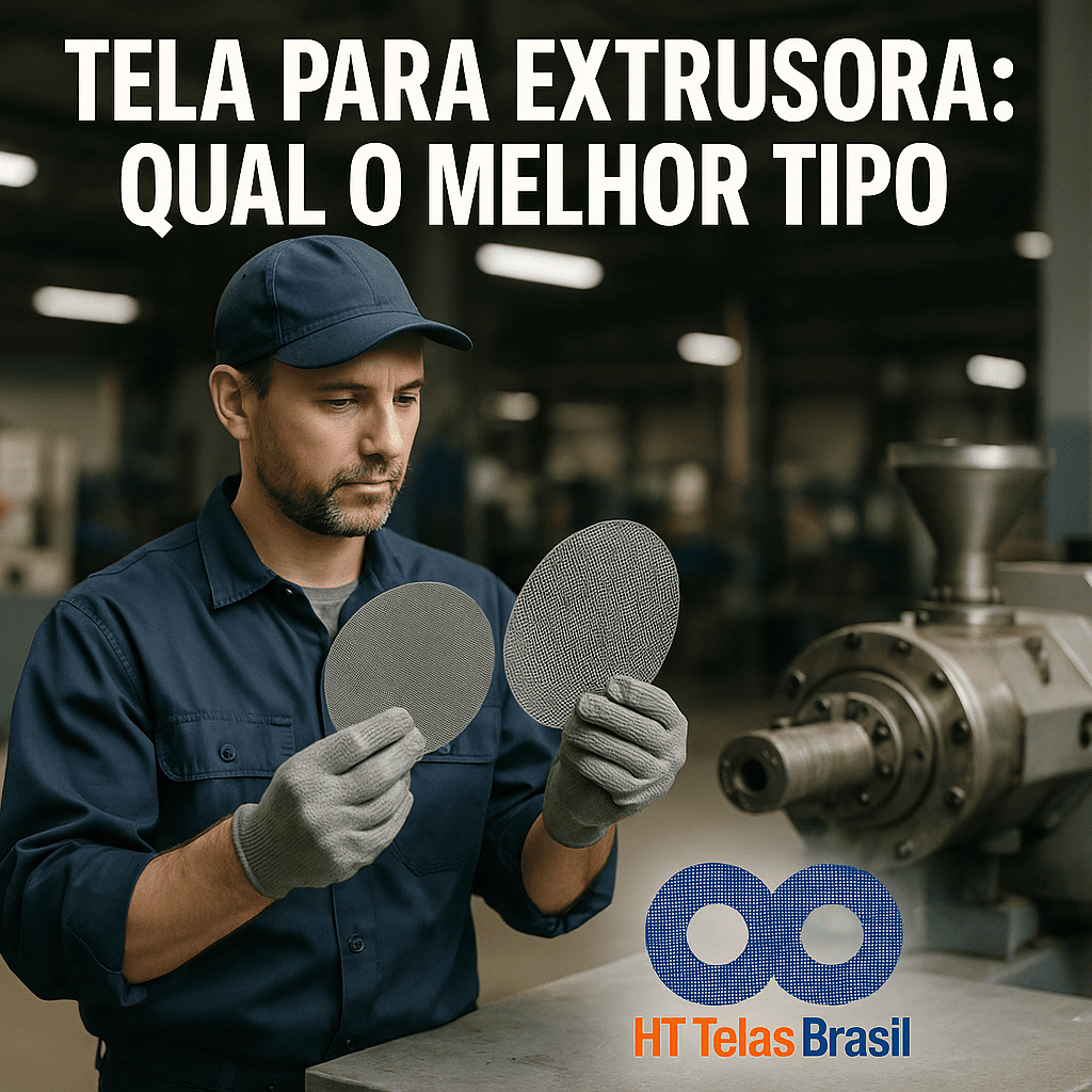 Tela para Extrusora: Qual o Melhor Tipo para sua Produção?