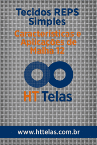 Tecidos REPS Simples: Características e Aplicações de Malha 12 2 Malha 12