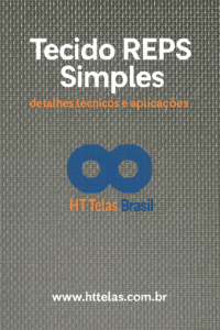 Tecidos REPS Simples - Malha 60, Espessura do Arame (mm) 0,16, Abertura (mm) 0,263, Peso por m² 0,78, Área 39% 2 Tecido REPS Simples