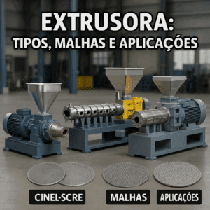 Guia Completo da Tela para Extrusora: Tipos, Malhas e Aplicações